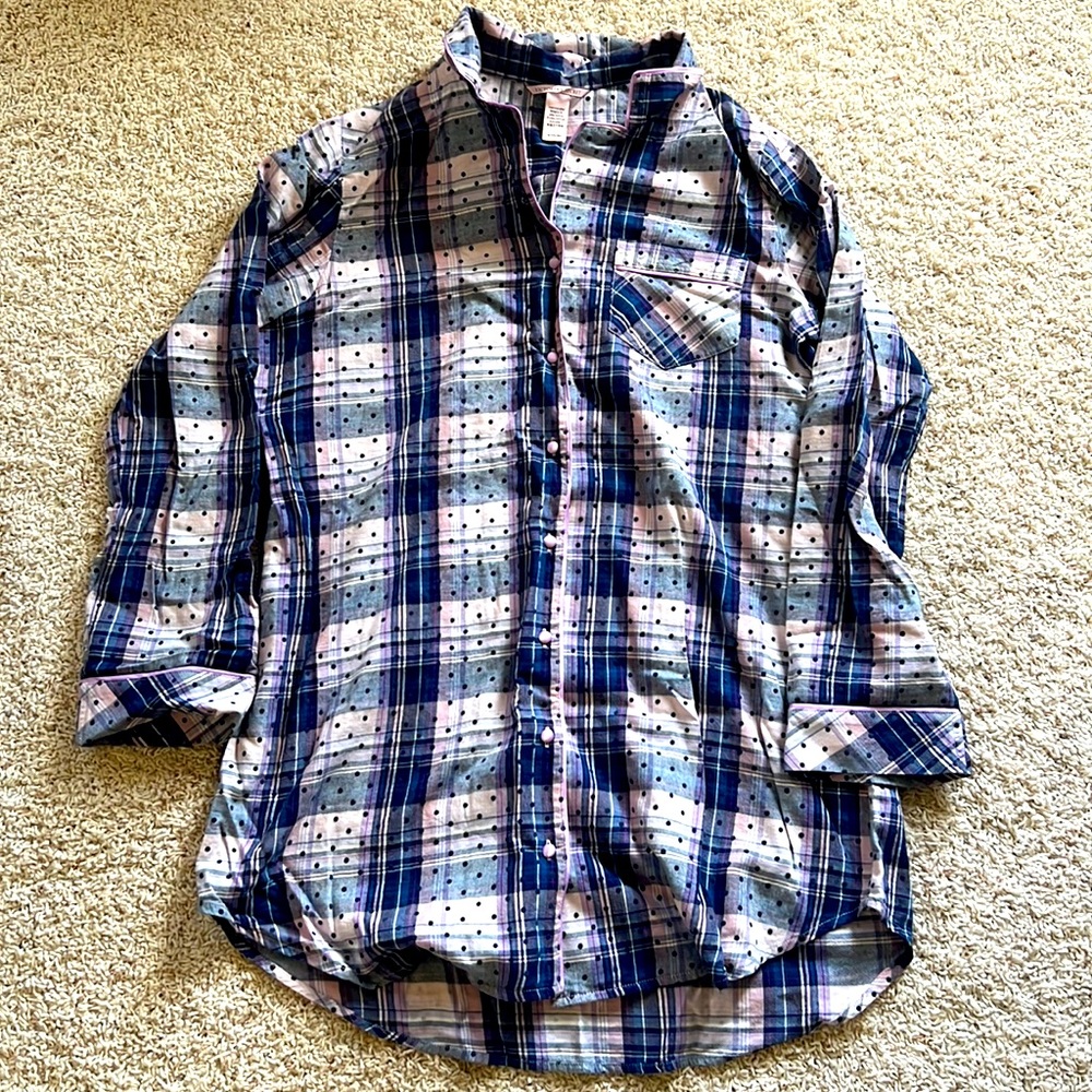 Victoria’s Secret Dreamer Plaid Pajama Set